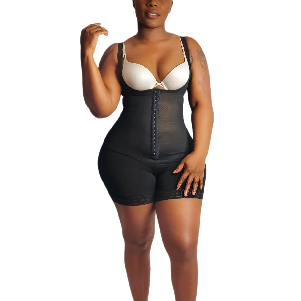 Moneyspeaks Hourglass Figure Girdle, Short Leg Tummy Control Shapewear, Fajas, Tummy Tuck Compression for Women Comfort Fabric