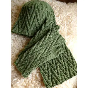 Zig Zag Mitts, Hat, & Scarf <br/><small>knitting pattern</small>