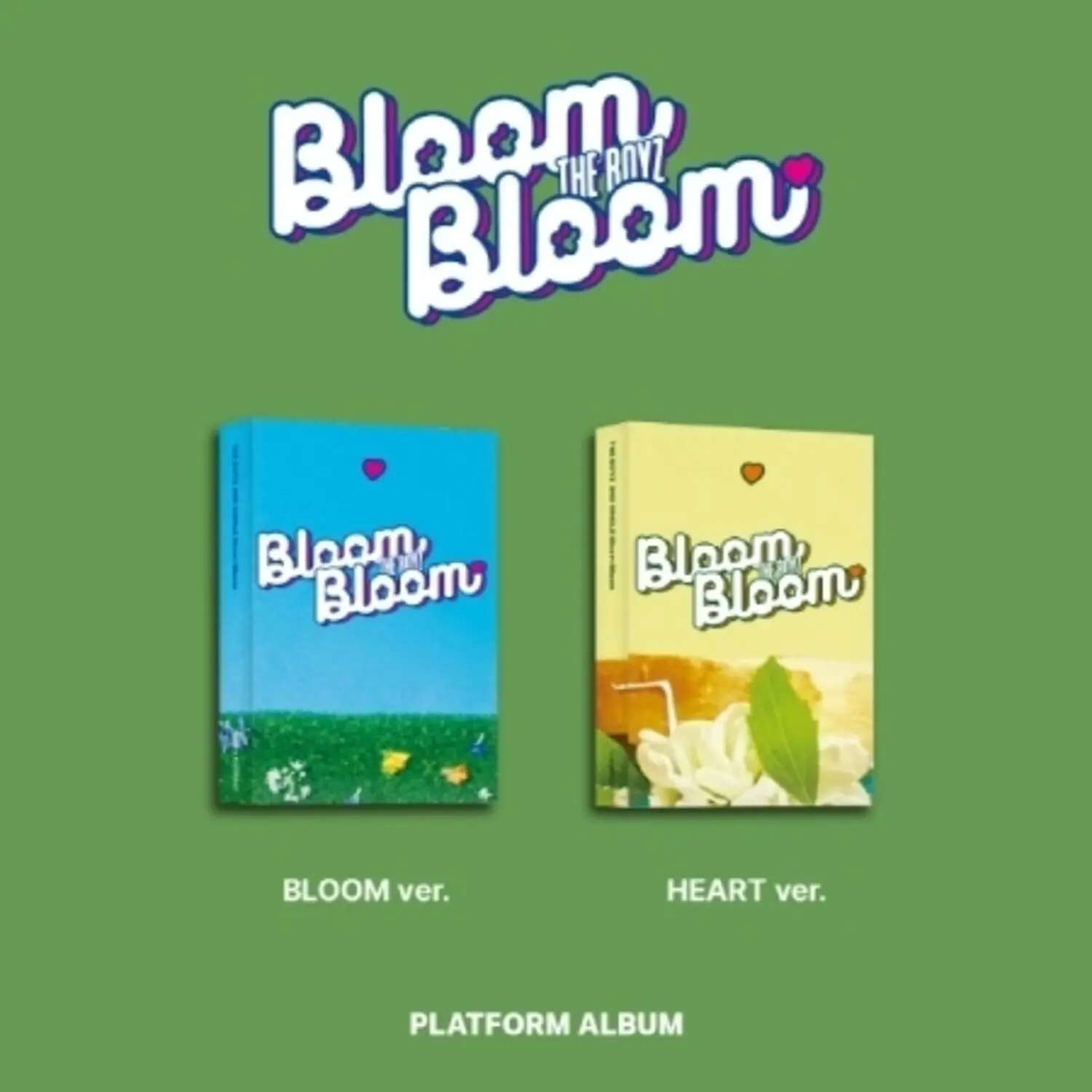 The Boyz - Bloom Bloom - Platform Version - incl. Mini QR Card, Selfie Photocard + Official Photocard  [DISCLESS DIGITAL] Photos, Asia - Import