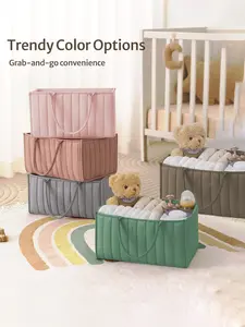 Baby Diaper Storage Box, Diaper Organizer, Diaper Storage Basket, Diaper Organizer, Baby Shower Gift, Newborn Essentials