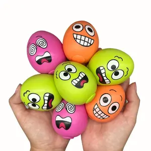 Easter Stress Relief Egg Toy, Funny Creative Squeezable Egg, Unbreakable Pressure Release Game, Perfect for Easter Fun and Relaxation