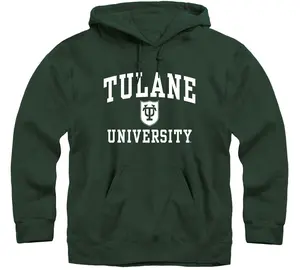 Tulane University Heritage Hooded Sweatshirt (Hunter Green)