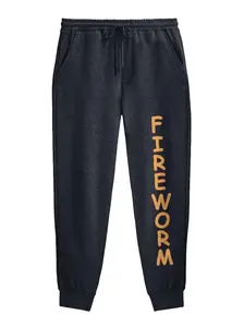 FIREWORM Bubble-Letter Fleece Joggers