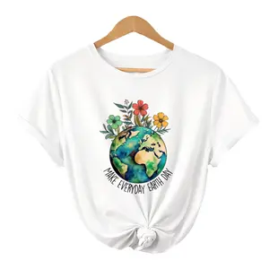 Bold Eco Message Shirt – Make Every Day Earth Day Everyday