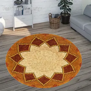 Creative Floor Mat for Bedroom Bedside Decor, Living Room Home Accent, Balcony Decoration, Hotel Arrangement, Holiday Decorations, Home Decor Rug