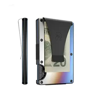 EZ-RIDGE Wallet for Men, Slim Minimalist Compact Wallet and Card Holder, RFID Protected Front Pocket Wallets for Men