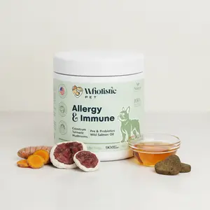 Wholistic Pet Allergy & Immune Soft Chews immune booster