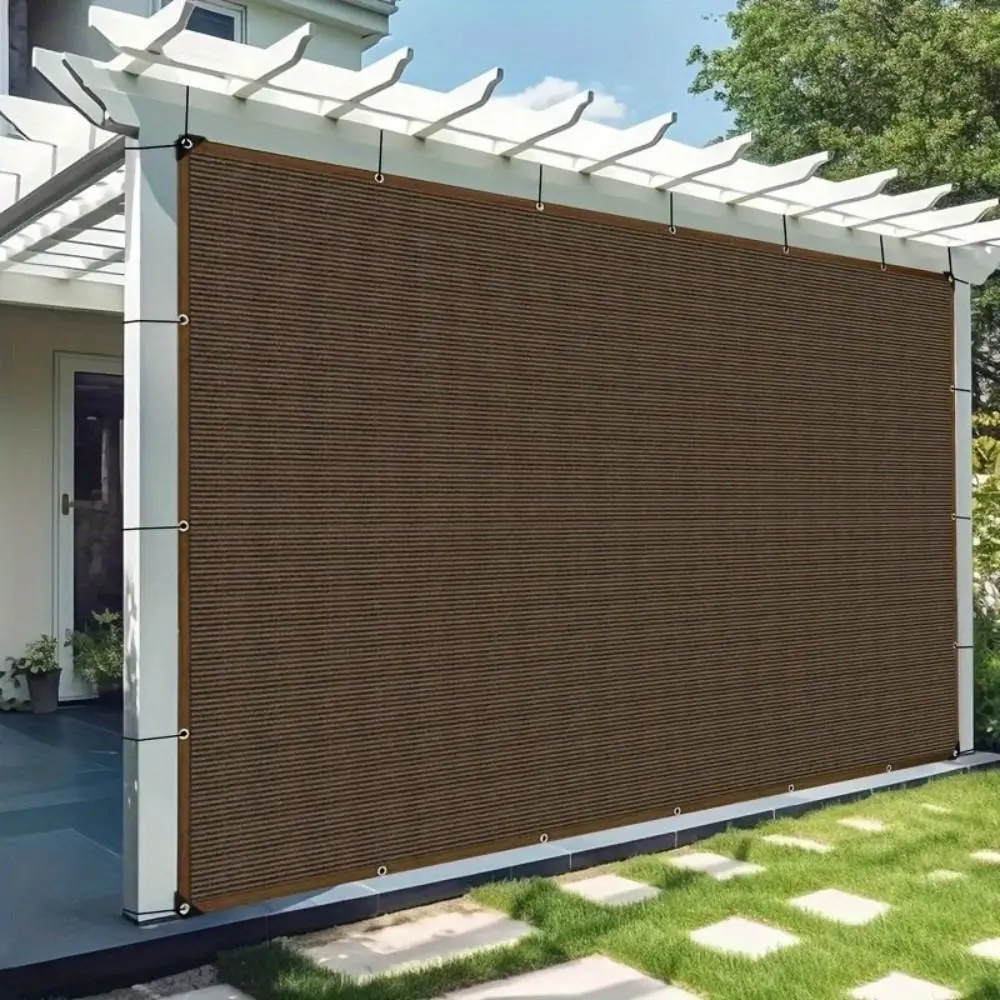 Outdoor Sunshade Net, Shaded Canopy, Sunshades for Patio, Thick for Patio, Garden, and Camping, Durable Mesh Fabric for Sun-Protection