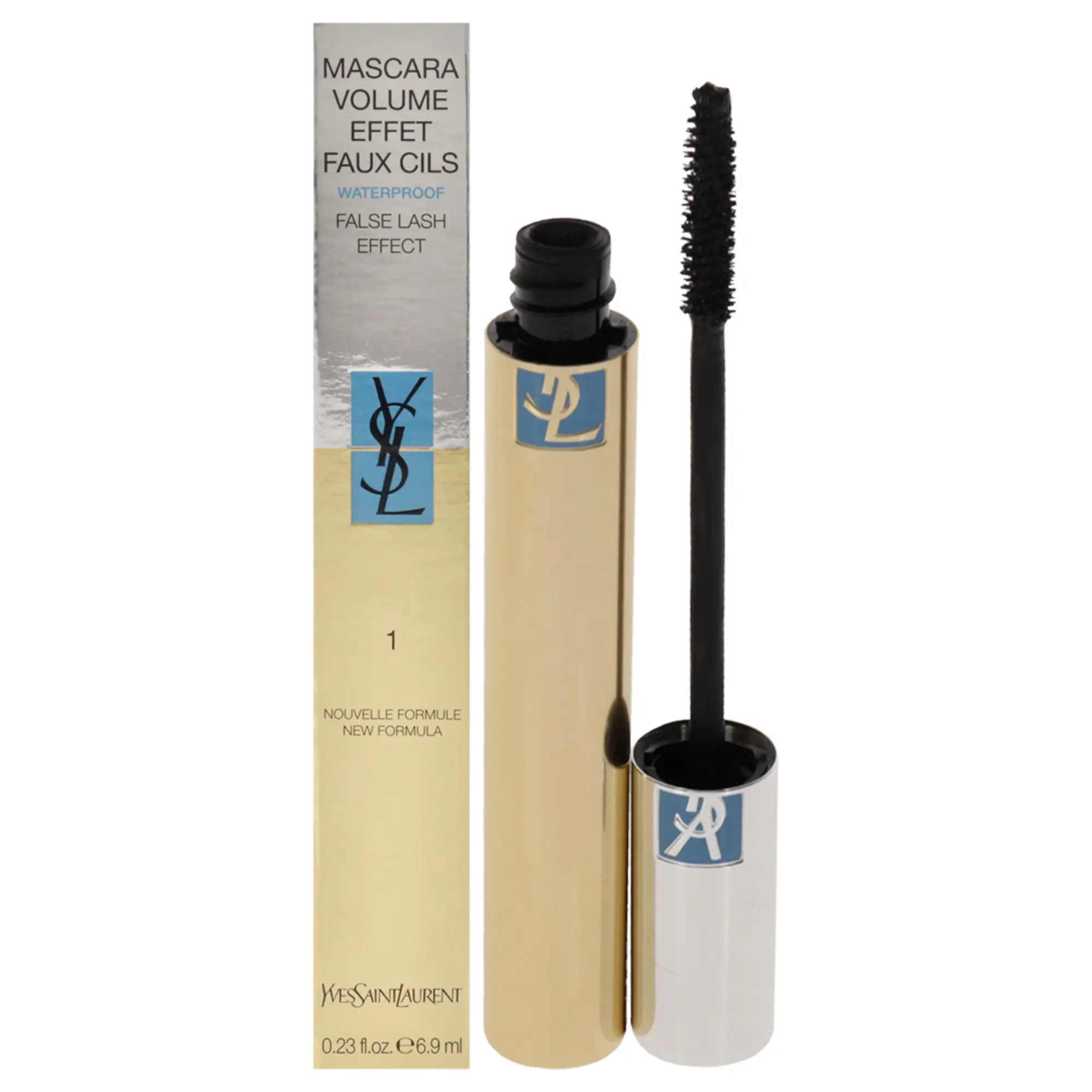 Mascara Volume Effet Faux Cils Waterproof Luxurious Mascara - 1 Charcoal Black by Yves Saint Laurent for Women - 0.23 oz Mascara