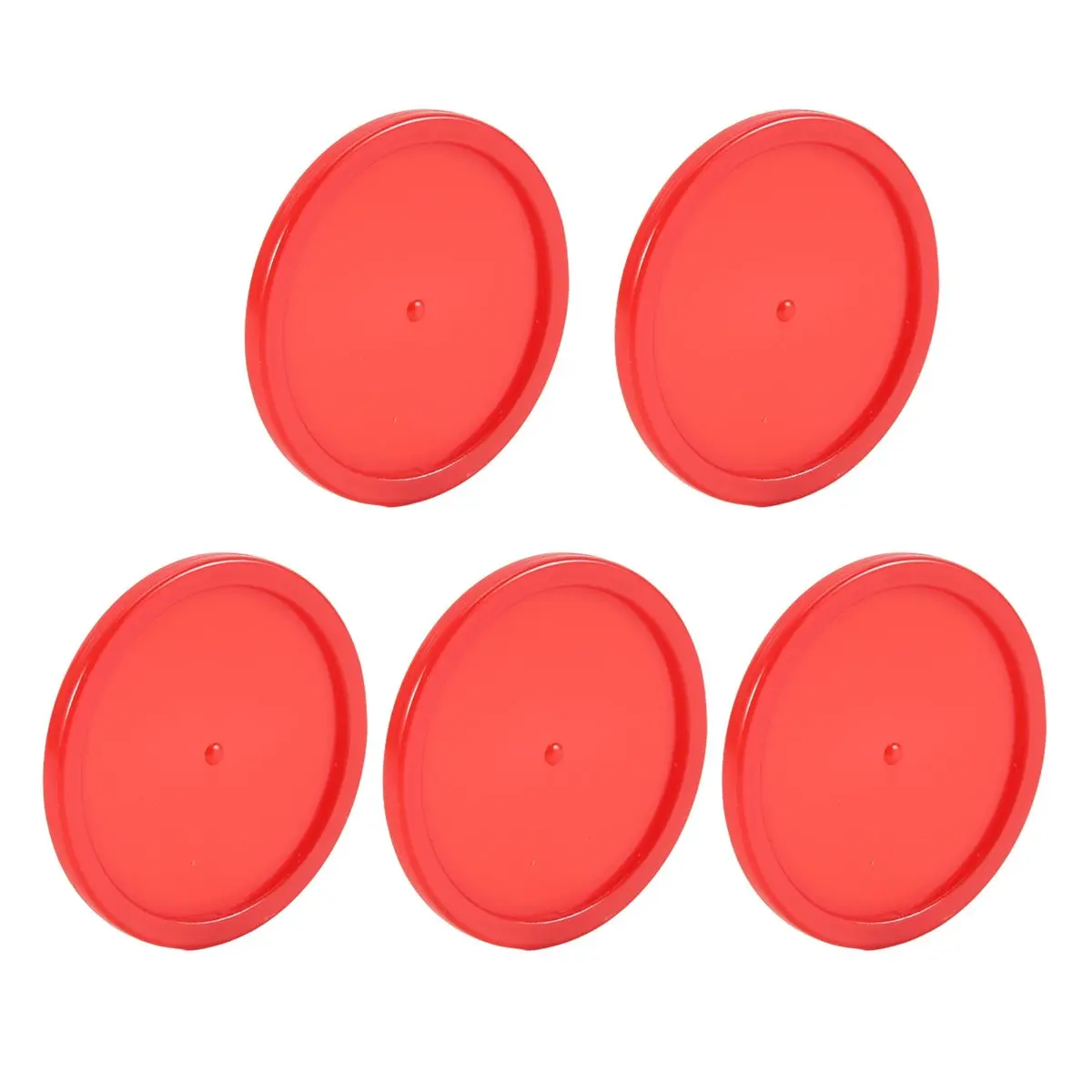 5Pcs High Quality Mini Style Round Air Hockey Table Pucks - 2 inches (50mm), Household Appliance Accessory for Children, Round Puck