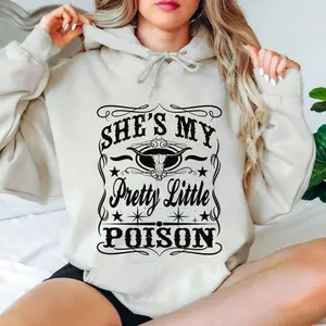 Pretty Little Poison Shirt, Country Music Swweatshirt, Country Concert Tshirt, Retro Cowgirl Hoodie, Music Lovers Gift For Fan, Unisex Sweater Pullover Tee tour merch