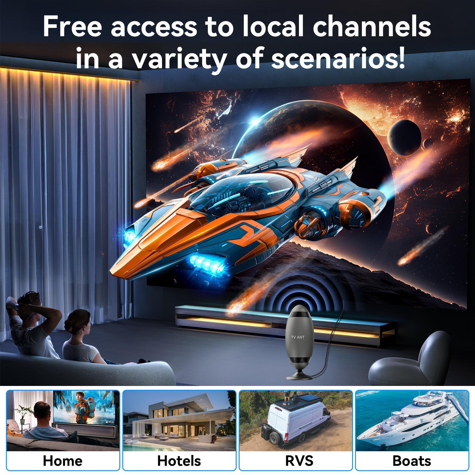 2026 New Antenna for Smart TV - Ultra - Strong Signal Reception, with HDMI Port for Hassle - free Connection, Enjoy Local Channels in Full HD, TikTokShopBlackFriday 2026 New Antenna for Smart TV - Ultra - Strong Signal Reception, with HDMI Port for Hassle - free Connection, Enjoy Local Channels in Full HD, TikTokShopBlackFriday