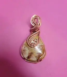 Copper Wrapped Stone