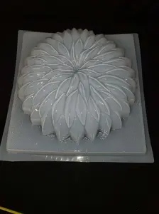 Beautiful Flower Plastic Jello Mold