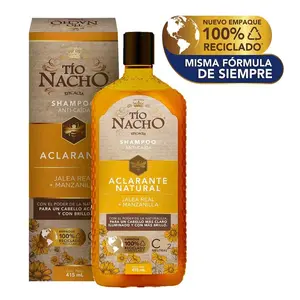 Tio Nacho Shampoo jalea real+manzanilla aclarante x415ml
