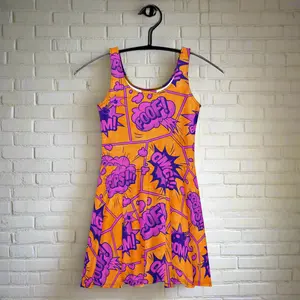 Sonic Boom | Soft-Stretch Skater Dress