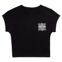 Von Dutch Black and White Chopper Baby Tee