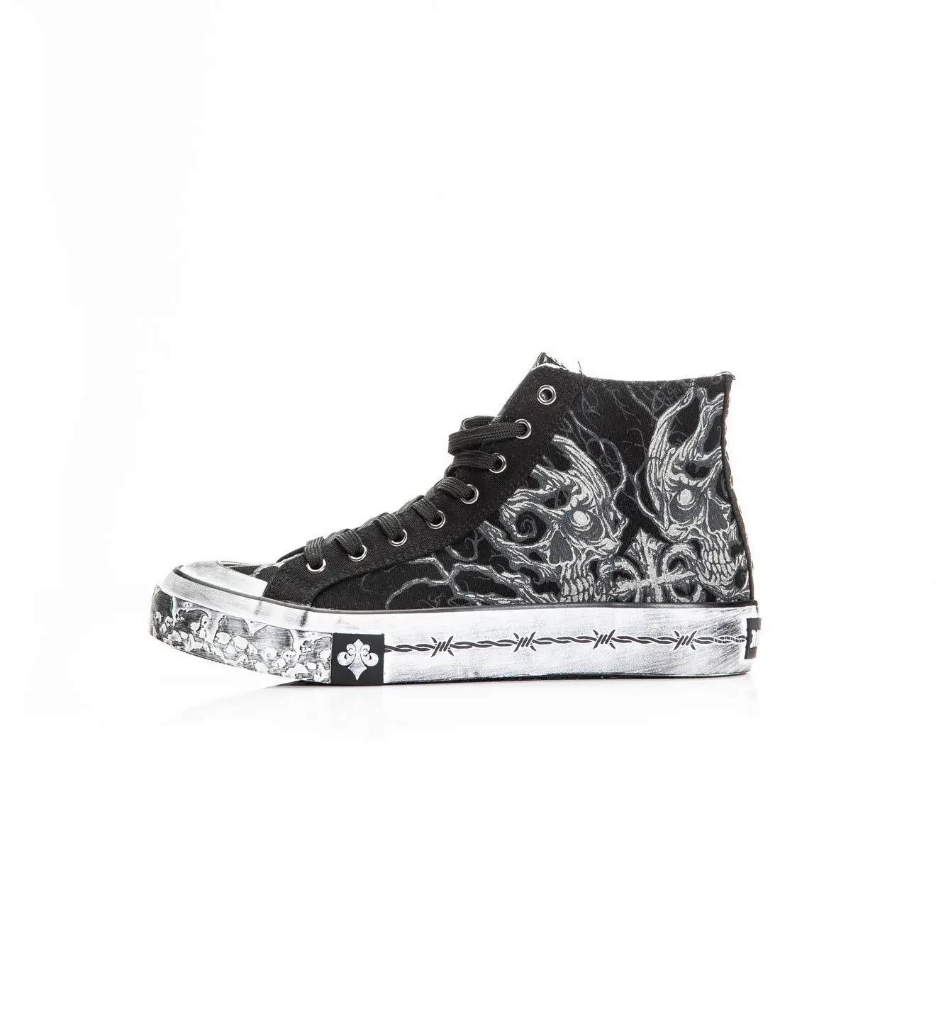 Affliction Men's Shoes Natural Rot Hi-Top Affliction Men's Shoes Natural Rot Hi-Top