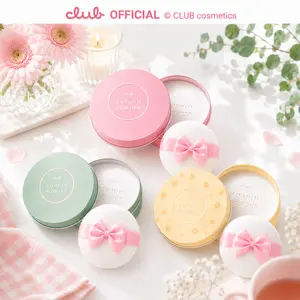 CLUB Suppin Powder, Japanese Finishing Powder, Sleep-Friendly Translucent Pressed Powder for Oil Control | Official Partner