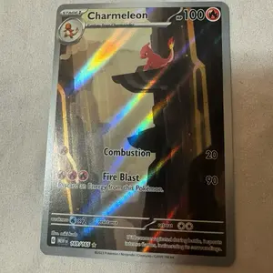 Charmeleon 169/165 Illustration Rare from Scarlet & Violet 151 set