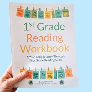 1st Grade Reading Workbook - A Year-Long Journey Through First Grade Reading Skills