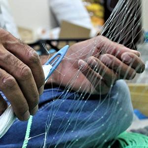 Hand Cast Strong Nylon Cast Net , 3/8 Inch Mesh Size Throw Cast Net 6Ft Radius with Real Metal Sinker, Saltwater Freshwater Casting Net for Bait Trap Fish, Premium Monofilament Nylon Net