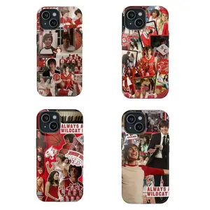 4 Styles Troy Bolton Tough Phone Case, East High Legend, Musical Fans, For iPhone 16 15 14 13 12  Pro Max Plus X SE