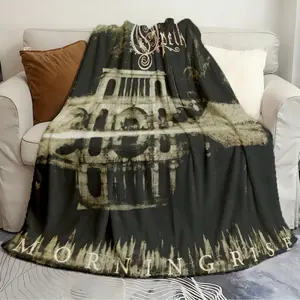 Skin-friendly sofa bed blankets Opeth Morningrise Spring and Autumn Quilts Soft and cozy living room and bedroom sofa bed travel blanket Figure Print Blanket birthday gift