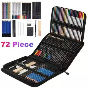 1Count  Drawing Sketching Kit Set, 1 Set Pro Art Supplies with Sketchbook & Watercolor Paper, Office Painting Supplies, Art Materials, Artist Supplies