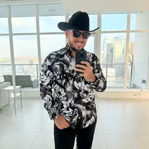 ROSES LONG SLEEVE (FITTED)