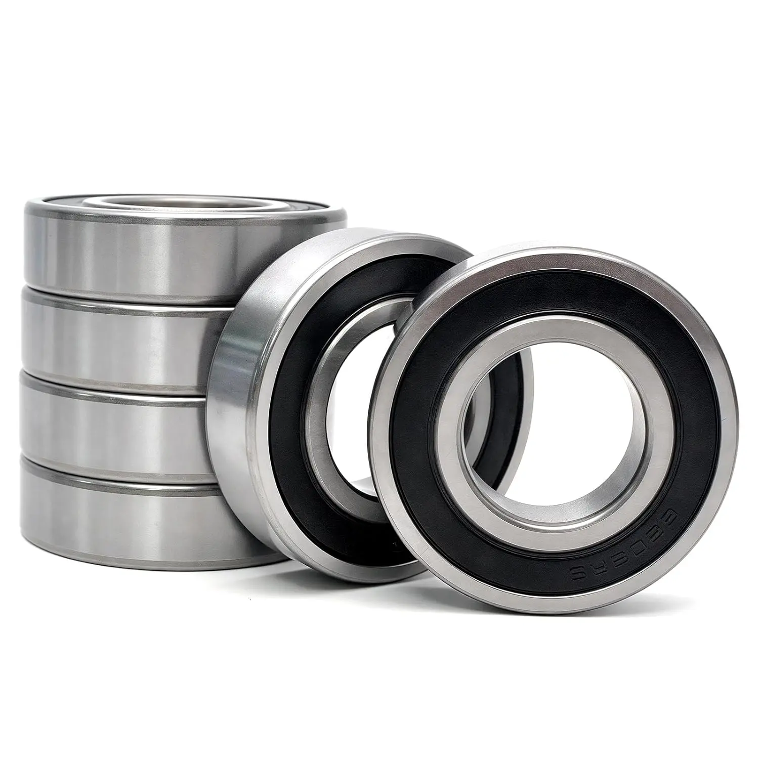 (6 Pack) for 037-6023-00 037-6015-00 Deck  Spindle Bearing Rebuild Kit Suitable for Bad Boy 037-6015-00Pup, Outlaw, ZT, Lightning, CZT 2004 Later Models with C3 High Temperature Grease Upgrade
