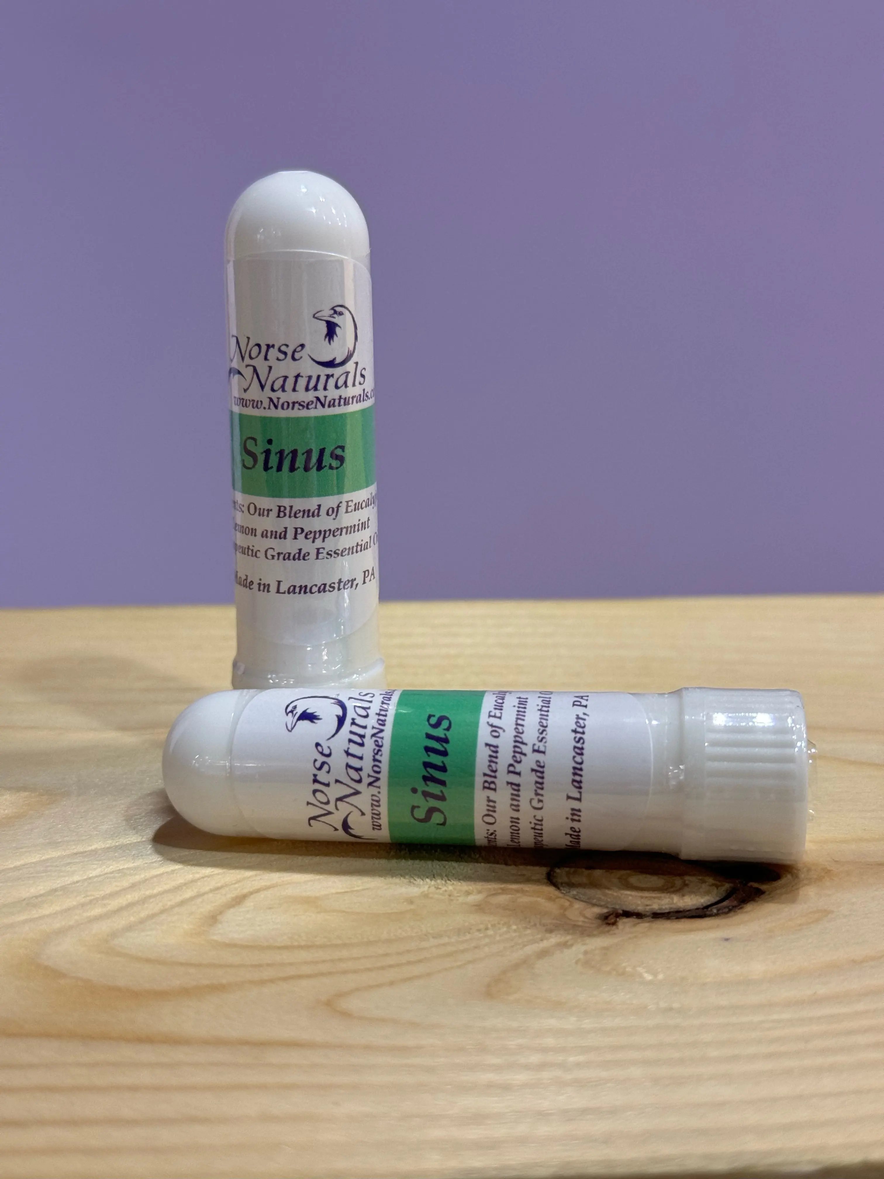 Natural Peppermint, Lemon and Eucalyptus nasal stick can help you Breathe again!
