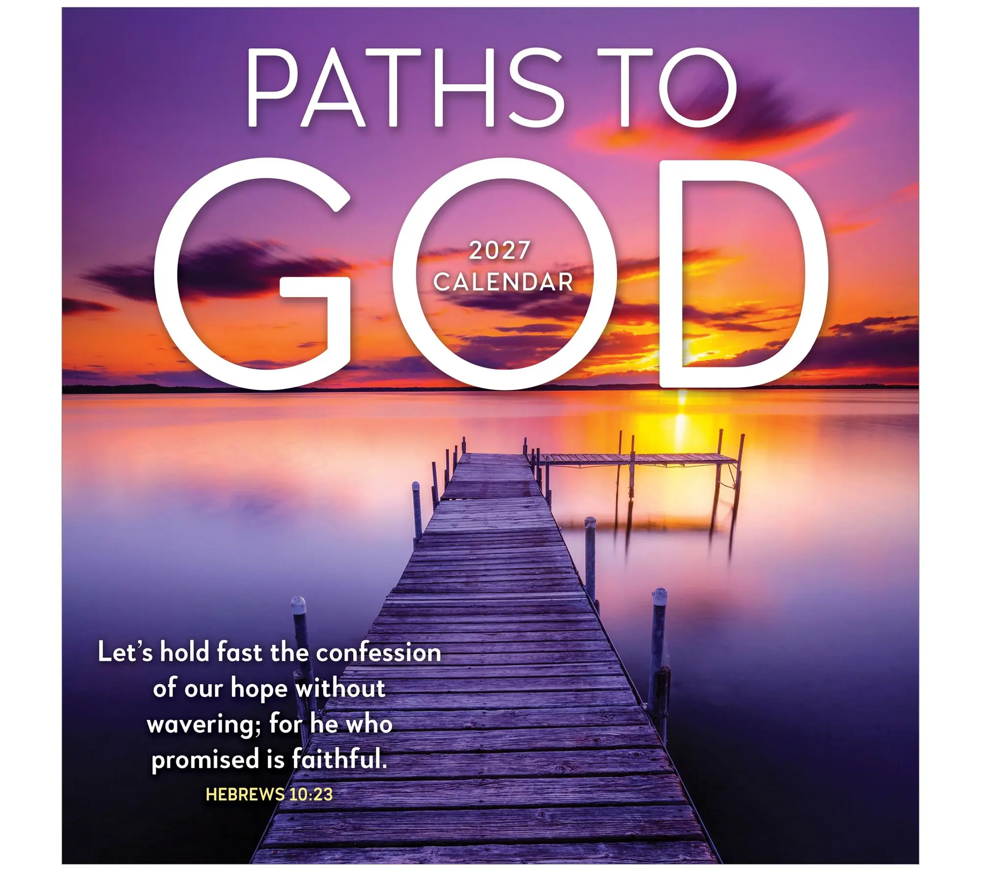 TF Publishing 2027 Paths To God Wall Calendar