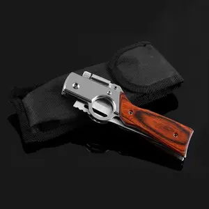 Survival Pocket Knife - Durable Stainless Steel Outdoor Folding Knife for Men, Perfect for Emergency & Hiking Multitool Blades