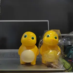 Dinosaur Figure Little Milk Dragon Decompress Toys Cartoon Doll Squeeze Toys Milk Dragon Squeeze Toy Yellow Slow Rebound squishy Stress