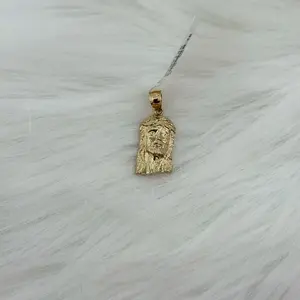 10k Jesus Face Pendant