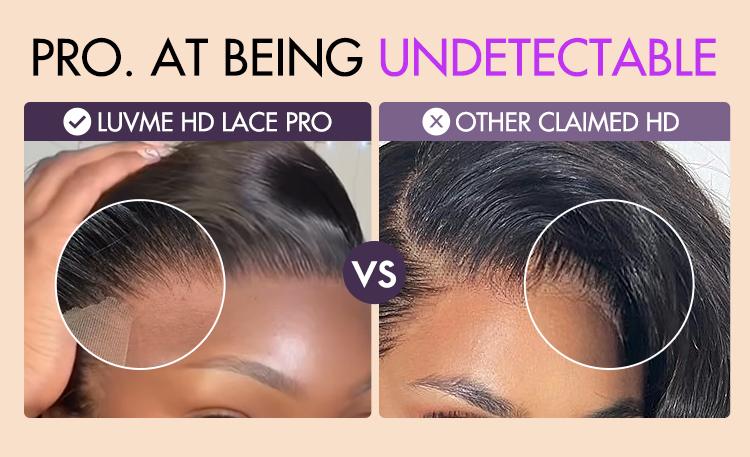 Luvme 100% Human Hair 13x6 13x4 Ear-to-ear HD Lace Front Wig – Pre-Everything Shake & Go Flexi-Fit Drawstring Hold Curls Body Wave 200%-250% Density Limited Time Offer TikTok Exclusive #luvmenewarrivals