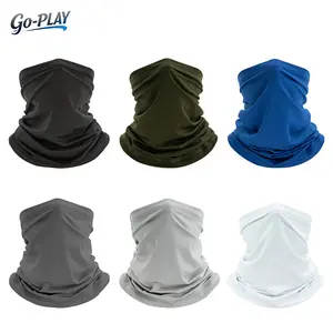 4Pcs/6Pcs UPF 50+ UV Protection Cooling Neck Gaiter Face Mask | SunSafeTok CyclingTok OutdoorTok Breathable Stretch Bandana Scarf | for Cycling Fishing Hiking Motorcycle Outdoor Sports