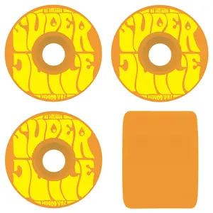 OJ Skateboard Cruiser Wheels 60mm Super Juice 78A Orange Soft