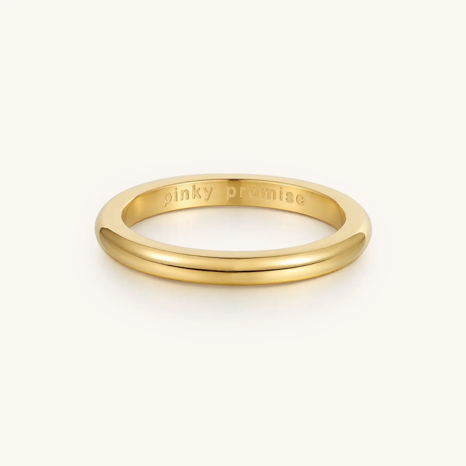 Pinky Promise Ring - Engraved inside Pinky Promise Ring - Engraved inside