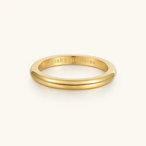 Pinky Promise Ring - Engraved inside