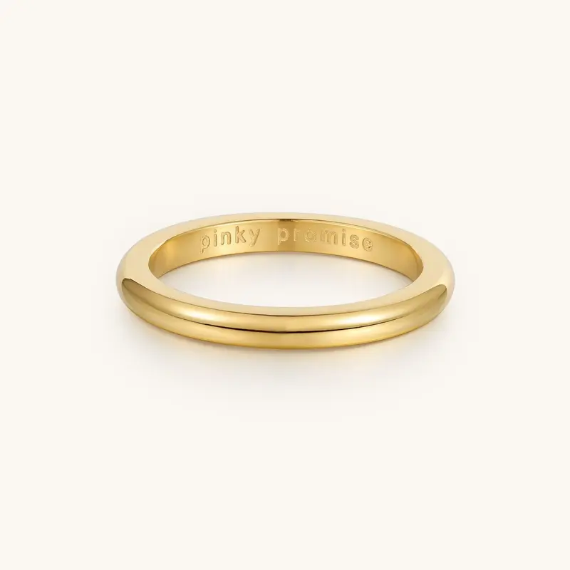 Pinky Promise Ring - Engraved inside
