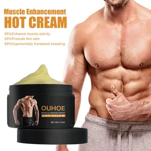 Men's Abdominal Massage Cream for Tightening Tummy, Enhancing Muscle Definition and Chest Firmness, Skin Moisturizing Care, Body Contouring Cream