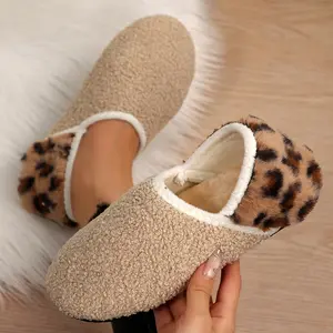 Women's Lightweight Soft Plush Slippers Winter Indoor Outdoor Bedroom Slippers