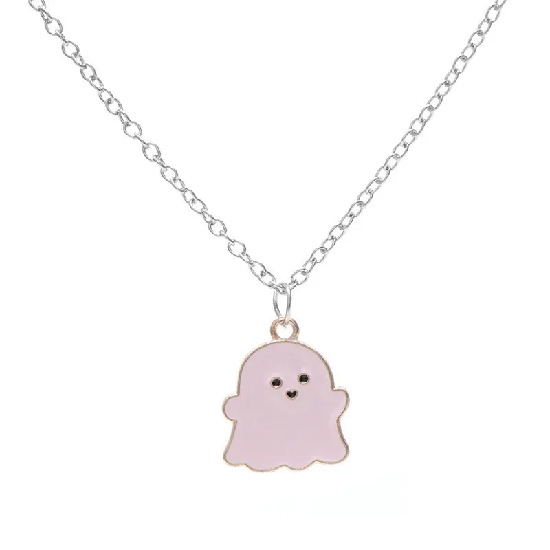 Pink Ghost Necklace # XL62