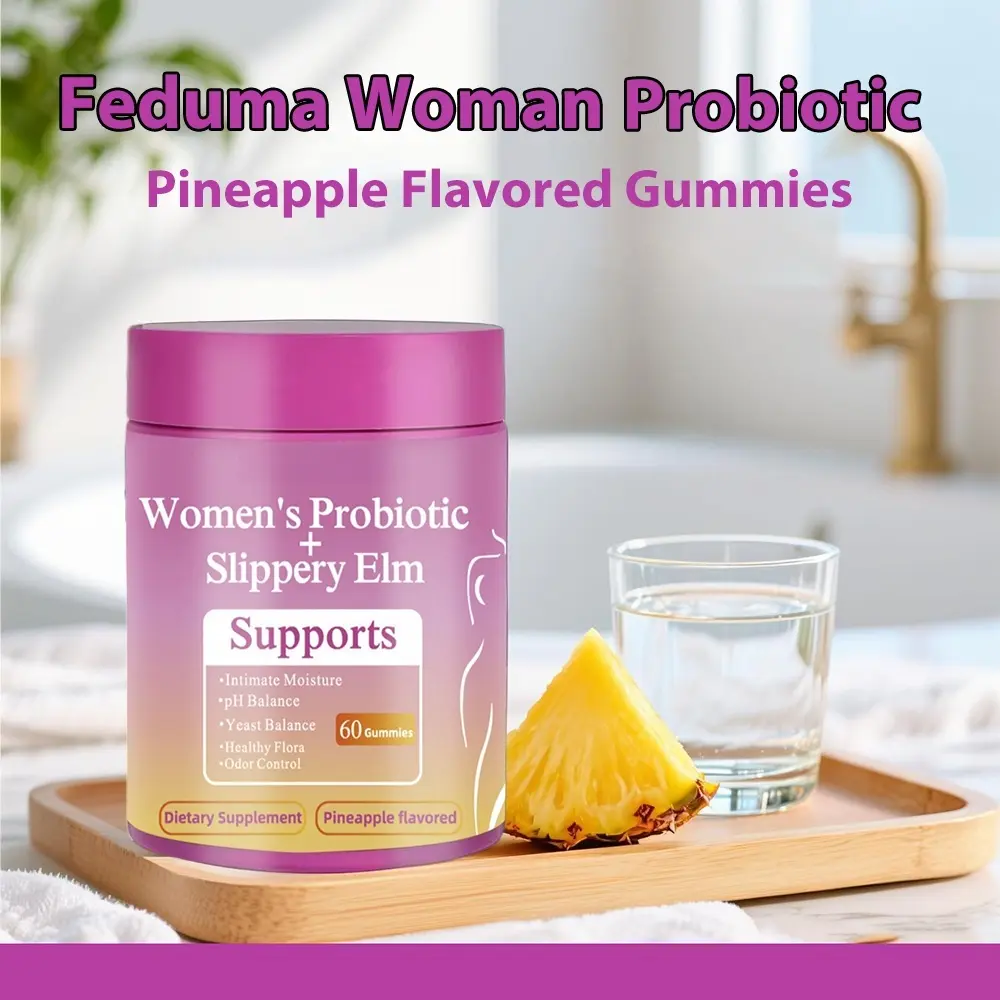 Women's Probiotic Gummies for pH Balance & Odor Control | 60 Ph Balance Gummies | Dietary Supplement  | Moisture Healthcare Vitamin
