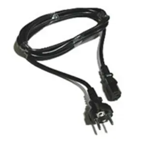 Cables To Go  2.5M European Power Cord Black Iec320C13 To Cee7-Vii