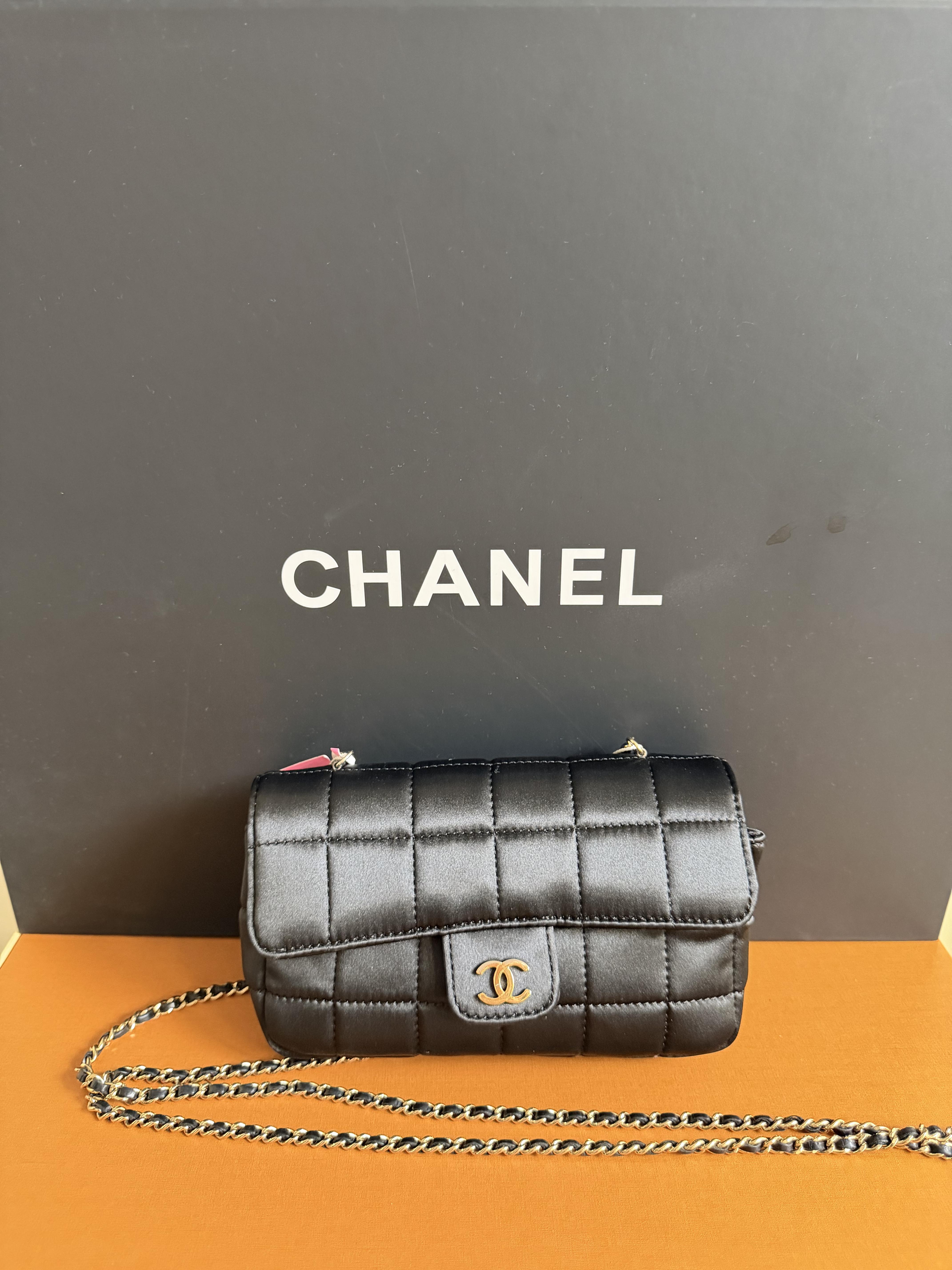 Pre-owned CHANEL Nylon Small Hand Shoulder Bag CC0292, Casual Fashion Bag