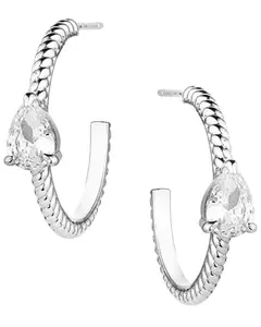 Montana Silversmiths Women's Women'S Wandering Trail Hoop Earrings - Er6455