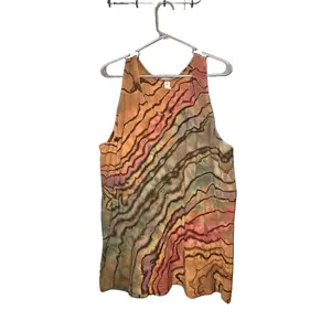 Reverse Tie-Dye Unisex Tank Top